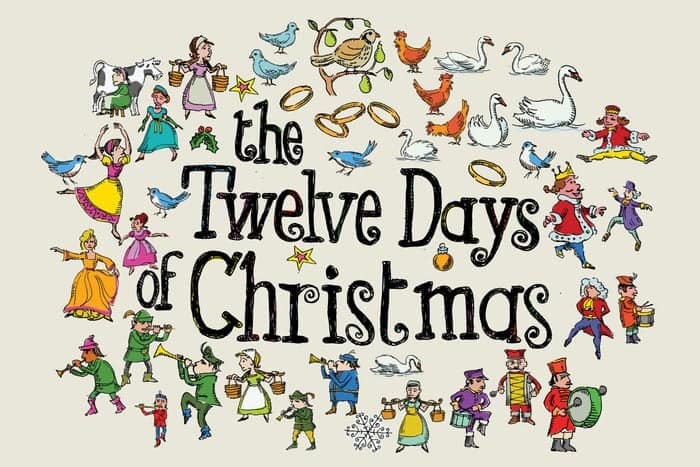 12 days of Christmas lyrics